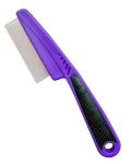 Yumflan Flea Comb for Dogs and Cats, Purple