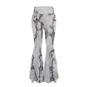 Snake Print High Waist Yoga Pants for Women