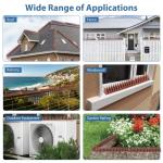 20 Pack Bird Deterrent Spikes for Outdoor Use