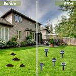 10-Pack Sonic Solar Mole Repellent Spikes