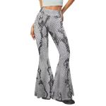 Snake Print High Waist Yoga Pants for Women