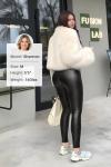 High Waisted Faux Leather Leggings for Women