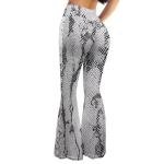 Snake Print High Waist Yoga Pants for Women
