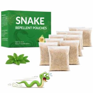 Snake Repellent for Yard Powerful, Snake Deterrent, Snake Away Repellent for Outdoors, Natural Safe for Children and Pets, Snake Deterrent for Yard, Effectively Snake Repellant Garden and Home - 10P