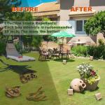 Snake Repellent for Yard Powerful, Snake Deterrent, Snake Away Repellent for Outdoors, Natural Safe for Children and Pets, Snake Deterrent for Yard, Effectively Snake Repellant Garden and Home - 10P