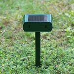 Solar-Powered Ultrasonic Animal Repellent with Motion Sensor