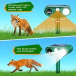 Solar Animal Repellent Devices for Garden Protection
