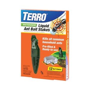 TERRO Outdoor Liquid Ant Bait Stakes - 12 Count