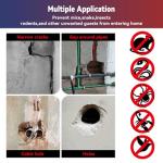 [Upgrade 4in1] Steel Wool Mice Control,Wire Mesh Hole Filler Gap Rodent Control Fill Fabric,Dual-Layer Protection for Mouse,Weep Hole Covers,3 Pack Steel Wool 1#&1 Pack Stainless Mesh Kit with Tools