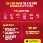 Catchmaster Mouse & Insect Glue Traps 16-Pk, Adhesive Rodent & Bug Catcher, Mouse Traps Indoor for Home, Sticky Glue Boards for Mice and Insects, Pet Safe Pest Control for House & Garage