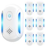 (2025 Upgraded) Ultrasonic Insect & Pest Indoor Repeller, Plug-in Control Device Electronic Repellent for Rodent, Mice, Rats, Roaches, Bugs, Ants, Spiders, Mosquitoes, 2 Mode Switching (6 Pack)
