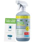 BugMD Pet Safe Flea Spray for Cats & Home | Natural Indoor Flea Killer & Tick Prevention | Plant-Based Flea Treatment for Carpet, Furniture & Cat Trees with Essential Oils