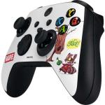 Skinit Decal Gaming Skin Compatible with Xbox Series X Controller - Officially Licensed Marvel Rocket Raccoon and Groot Tall Tails Design