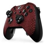 Skinit Decal Gaming Skin Compatible with Xbox One Elite Controller - Officially Licensed Skinit Originally Designed Marsala Snake Skin Design