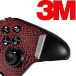 Skinit Decal Gaming Skin Compatible with Xbox One Elite Controller - Officially Licensed Skinit Originally Designed Marsala Snake Skin Design