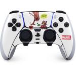 Skinit Decal Gaming Skin Compatible with PS5 DualSense Edge Pro Controller - Officially Licensed Marvel Rocket Raccoon and Groot Tall Tails Design