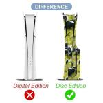 AoHanan Sticker for 5 Slim Disc Skin Adorable Skunks Skin Controller Accessories Cover Skins Anime Vinyl Cover Sticker Full Set Only for 5 Slim Disc Edition