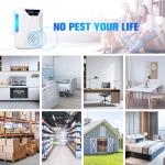 6 Packs Ultrasonic Pest Control Repeller, Electronic Pest Repellent Plug in Indoor for Insect Roaches Spider Ant Bug Mosquito Rat Mouse Repellent for House Home Kitchen Garage