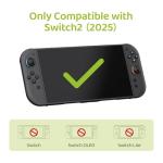 WISHAVEN ABXY Buttons Sticker Joystick Cover Caps for Switch 2, Cross D-Pad Button Caps Silicone Thumb Grips Set Compatible with Nintendo Switch 2 Controller - A pples and Snake