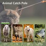 Wamlet Animal Catcher Pole Control Tool Kit for Bulldog Alligator Hog Dog Pig Fox - 52 inches