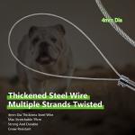 Wamlet Animal Catcher Pole Control Tool Kit for Bulldog Alligator Hog Dog Pig Fox - 52 inches