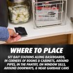 Ortho Orthene Ant Killer Ant Bait, Indoor Ant Killer, Kills The Queen and The Colony, 12 Stations