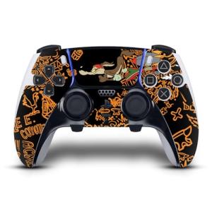 Head Case Designs Officially Licensed Looney Tunes Wile E. Coyote Graphics and Characters Vinyl Sticker Gaming Skin Decal Cover Compatible With Sony PlayStation 5 PS5 DualSense Edge Controller