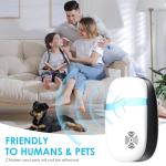 [2026 Upgraded] Ultrasonic Rodent & Pest Indoor Repeller - Electronic Plug-in Control Repellent for Mouse, Mice, Rats, Roaches, Ants, Spider, Silent Home Use (6 Pack)