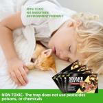 2 Pack 13" x 25" Snake Traps, Snake Trap Sticky Board