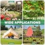 4 Pack Peppermint Oil to Repel Raccoons and Skunks, Skunk Repellent for Yard, Skunk Repellent Keeping Raccoons Out of House Garages, Human Pet Dog Plant Safe