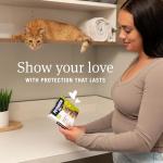 PetArmor Plus Flea and Tick Prevention for Cats, Cat Flea and Tick Treatment, 3 Doses, Waterproof Topical, Fast Acting, Cats Over 1.5 lbs