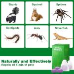 36 Pack Skunk Repellent - Raccoon Repellent Outdoor for Indoor Outdoor, Natural Peppermint Oil Skunk Rodent Safe for Pets & Kids Repels Skunk Raccoon Mouse