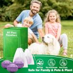 36 Pack Skunk Repellent - Raccoon Repellent Outdoor for Indoor Outdoor, Natural Peppermint Oil Skunk Rodent Safe for Pets & Kids Repels Skunk Raccoon Mouse