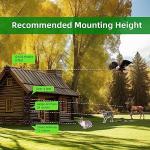 4 Pack Solar Animal Repellent with Predator Lights