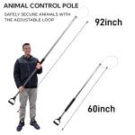 Animal Catch Pole with Noose for Safe Control
