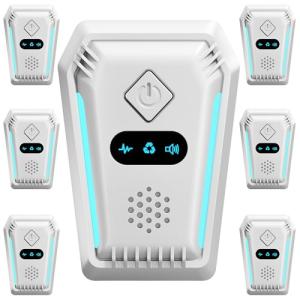 Ultrasonic Indoor Pest Repeller - 6 Pack