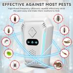 Ultrasonic Indoor Pest Repeller - 6 Pack
