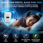 Ultrasonic Indoor Pest Repeller - 6 Pack