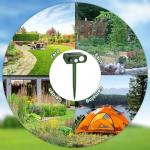 Solar Ultrasonic Animal Repellent - 2 Pack