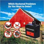 Solar Animal Repeller for Deer and Predators - 4 Pack