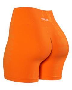 AUROLA Women’s Tummy Control Workout Shorts, XL