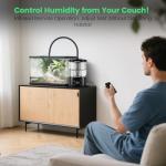 Reptile Humidifier Fogger with Timer and Remote