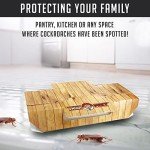 Indoor Sticky Roach Traps (18 Pack) - Non-Toxic