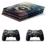 Funny Raccoon Basketball Skin Wrap for PS4