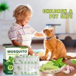 Mosquito Repellent Pouches, 10Pcs Peppermint Oil to Repel Mosquito, Keep Mosquitoes Away from House, Patio, Camping, Car, Indoor and Outdoor Use