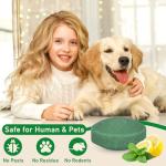 Mouse Rodent Repellent, 24 Pack Peppermint Oil for Mice, Mouse, Rats, Squirrel, Pest Control Indoor & Outdoor Use, Natural Deterrent Replace Trap Poisoning Family & Pet Safe Green