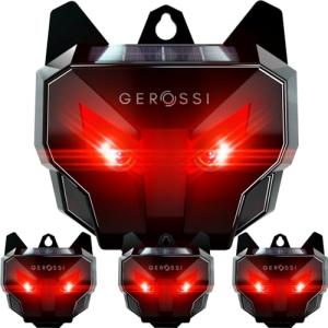 Solar Animal Repeller 4 Pack - Coyote & Deer Deterrent