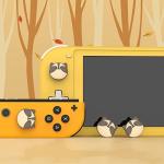 Raccoon Thumbstick Caps for Nintendo Switch Controllers