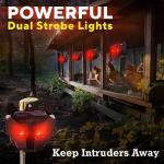 Solar Animal Repeller 4 Pack - Coyote & Deer Deterrent