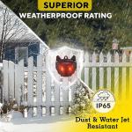 Solar Animal Repeller 4 Pack - Coyote & Deer Deterrent